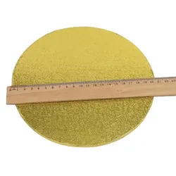 cakeX Cakeboard Gold 20cm 6mm