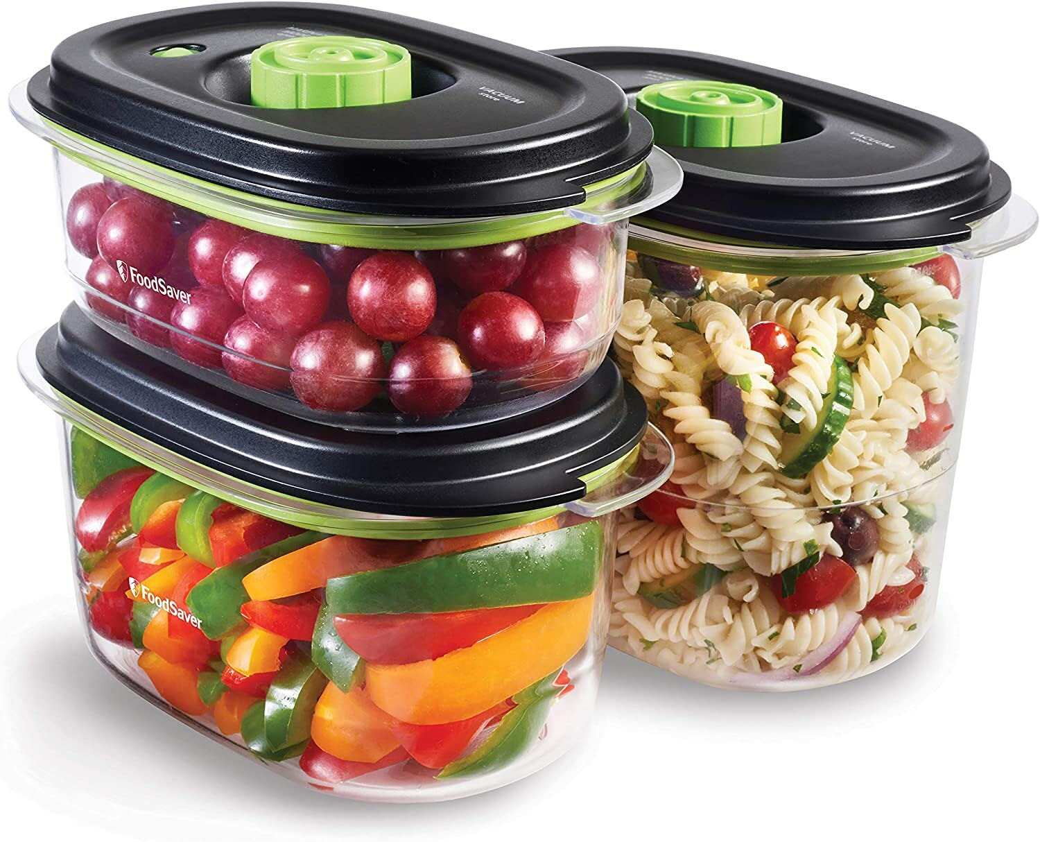 FoodSaver BPA-vrije transparante bewaar- en marineercontainers voor vacuümmachines