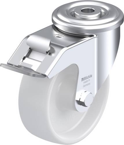 Blickle 433029 LER-PO 100G-FI Lenkrolle mit Feststeller Rad-Durchmesser: 100mm Tragfähigkeit (max.): 150kg 1St.