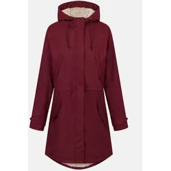 Derbe Regenjacke Friese Tildaholm Damen Rot Gefüttert