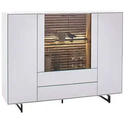 SCHÖNER WOHNEN-Kollektion Highboard Yonna Lack Weiß