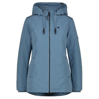 Winterjacke ALIFE & KICKIN "Damen LilouAK A Winterjacke, gefütterte Jacke", Damen, Gr. L, blau (elemental blau), 100% Polyester, Jacken Winterjacke, Warm gefütterte Jacke mit flauschigen Teddyfell Innenfutter