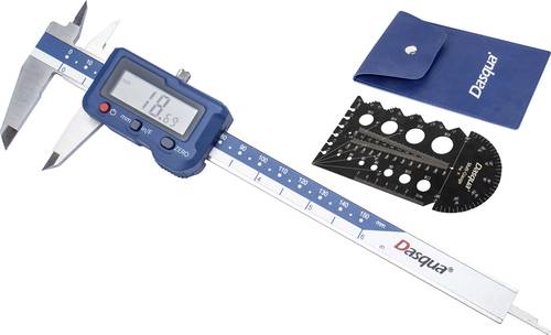 Dasqua 2000-2005 + 8511-0060 Digitaler Messschieber 150mm