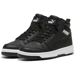 PUMA Rebound V6 Mid Winterized Sneaker Kinder 01 - PUMA black/PUMA white 38