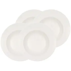 PASTATELLER Flow weiß ø 30 cm 4er Set