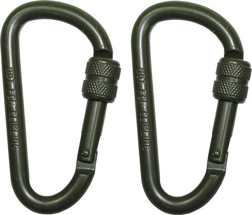 MFH - Military & Adventure 27536B Karabiner D8x80O 8mm x 80mm 2St.