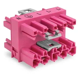 Wago 770-1746/080-000 3-fach-Verteiler,5-polig,Kod. B,pink 7701746080000  - 25 Stück