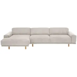 Max Winzer Ecksofa  Penelope ¦ beige ¦ Maße (cm): B: 283 H: 68