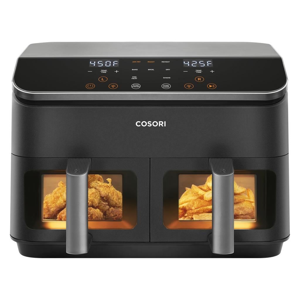 Cosori Dual Basket Air Fryer Ceramic Coating Version (8.50 l) (CAF-901-AEU Ceramic)