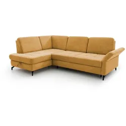 sit & more Ecksofa Westham Stoff Gelb Mustard