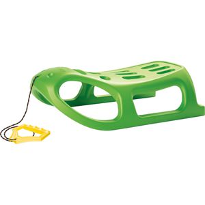 Prosperplast Schlitten Little Seal, grün, 86 cm, aus Kunststoff, mit Zugseil, bis 50 kg