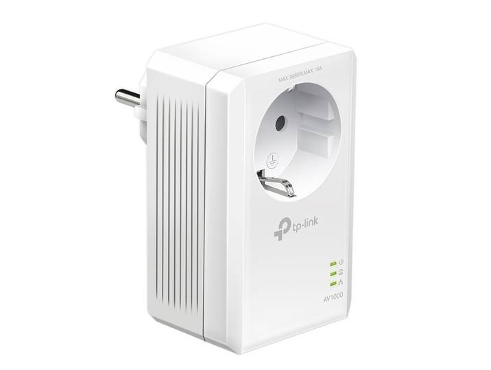 TP-Link TL-PA7017P KIT AV1000 Gigabit Passthrough Powerline Starterset Powerline Wit