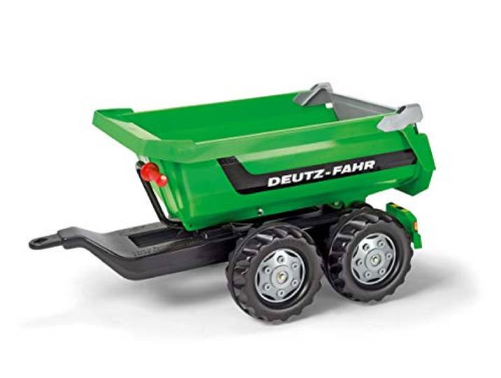 Rolly Toys Anhänger / rollyHalfpipe Deutz (Zweiachsenanhänger mit Kippfunktion, für Kinder ab 3 Jahre) 122240
