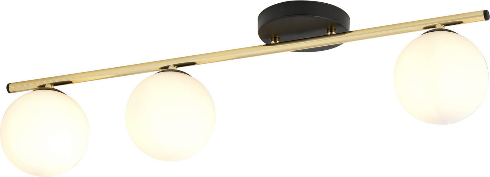 Emibig Monza Plafondlamp wit, 3xE14, model 1252/3