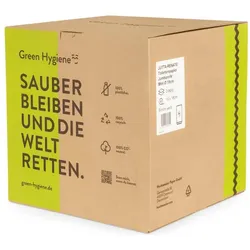 Green Hygiene 8x Handtuchrolle für Autocut-/Sensorspender, 2-lagig 150m, Haushaltspapier, Weiss
