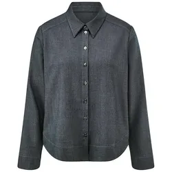 Bluse Peter Hahn blau, 38