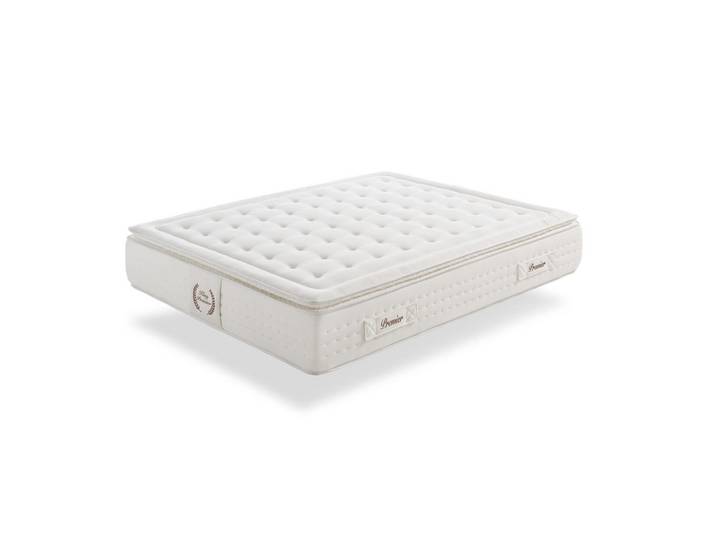 Moonia Matratze King Premier Spring - 120X180 cm- Härtegrad H3/H4, Weiß, Rechteckig, 120x180 cm, Schlafzimmer, Matratzen, Taschenfederkernmatratzen