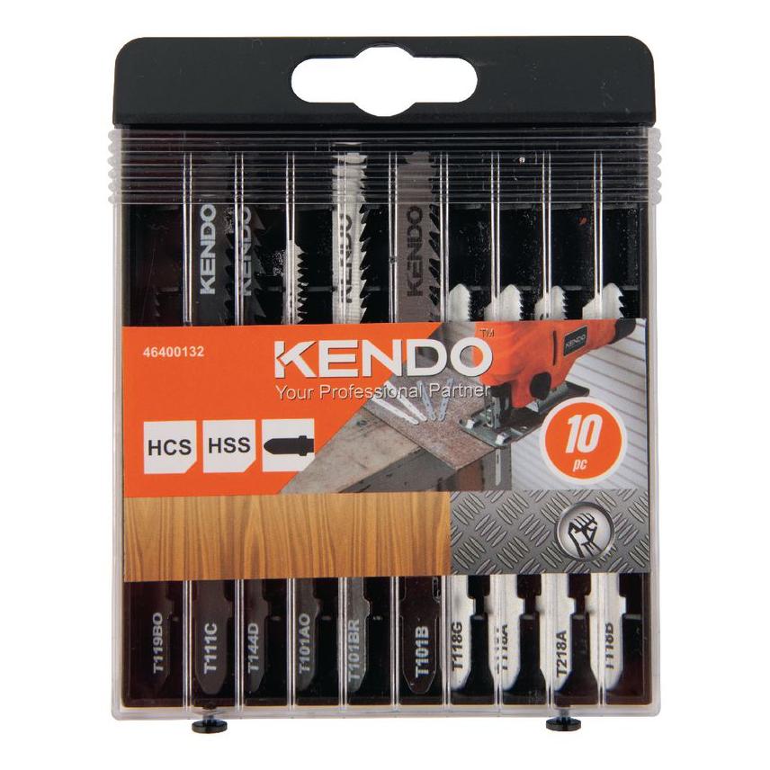 Kendo Stichsägeblatt-Set 10-teilig, für Holz und Metall (70651179)