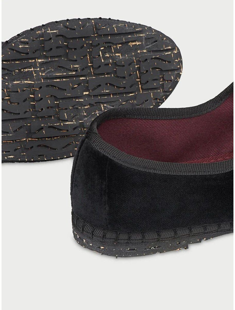 FLABELUS Ballerines Mary-Jane en velours Antonia