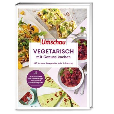 Apotheken Umschau: Vegetarisch mit Genuss kochen, Gebundene Ausgabe von Hans Haltmeier, Wort & Bild