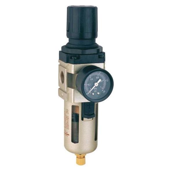 RS PRO EW, 25μ Filterregler manuell, Anschluss G1/2 bis 10 bar (2351145)