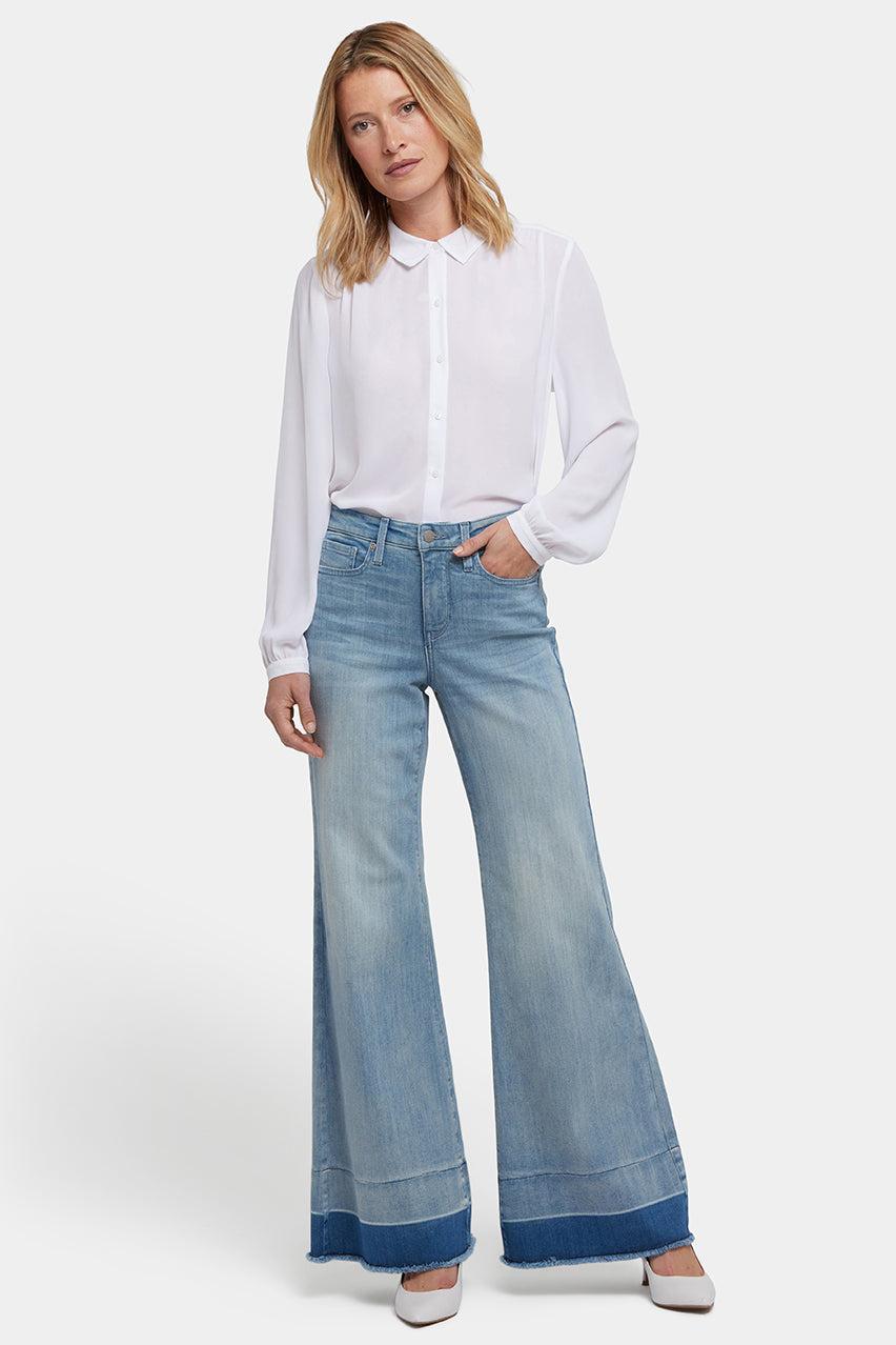 Mia Palazzo Jeans | Helles Paradies