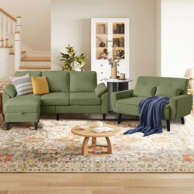 Jarenie 3 Pieces Living Room Set