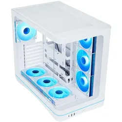 Sama V62, White Mid-tower Case (ATX, ITX, mATX), PC Gehäuse, Weiss