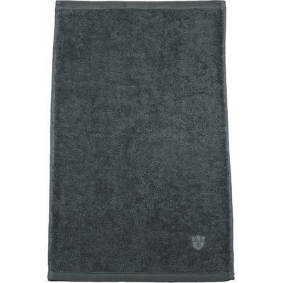 Gaestehandtuecher ROSS "Vita 4004", grau (schiefer), B:30cm L:50cm, Frottier, Obermaterial: 100% Baumwolle, Handtücher, Bestickung ROSS-Emblem