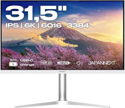 JAPANNEXT LED-Monitor EEK F (A - G) 78.7cm (31 Zoll) 6016 x 3384 Pixel 16:9 IPS LED