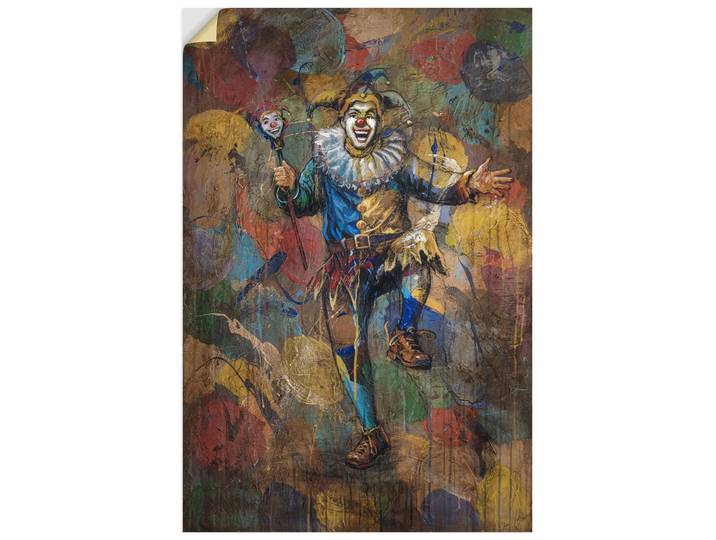 Wandbild ARTLAND Die Einladung , bunt (farbe bild(er): farbig), B:20cm H:30cm, Bilder, Wandbild, als Alubild, Leinwandbild, Poster, Wandaufkleber in verschied. Grössen