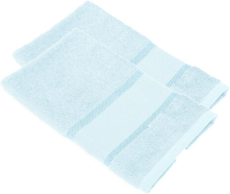 buttinette Gästetücher 2er-Pack, hellblau