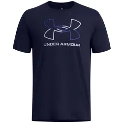 UNDER ARMOUR Foundation Sportshirt Herren 410 - midnight navy/royal/steel L