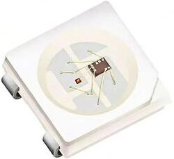 Inspired Living WS2812B 5050 Addressable RGB LED Chip 5V Smart Pixel White PCB 20 To 1000 Pieces 5050 W2812b 100pcs