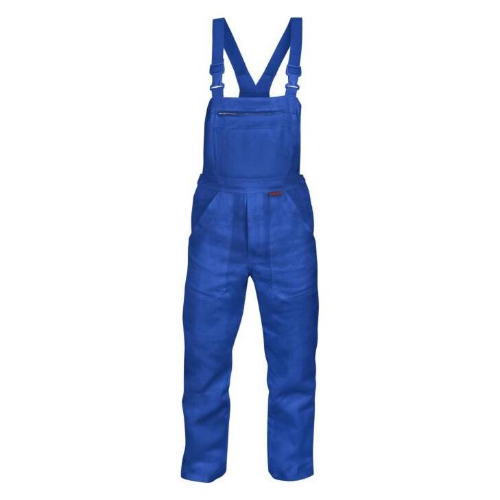 Vedia Arbeits-Latzhose, elastische Träger royal (56) (59767478)