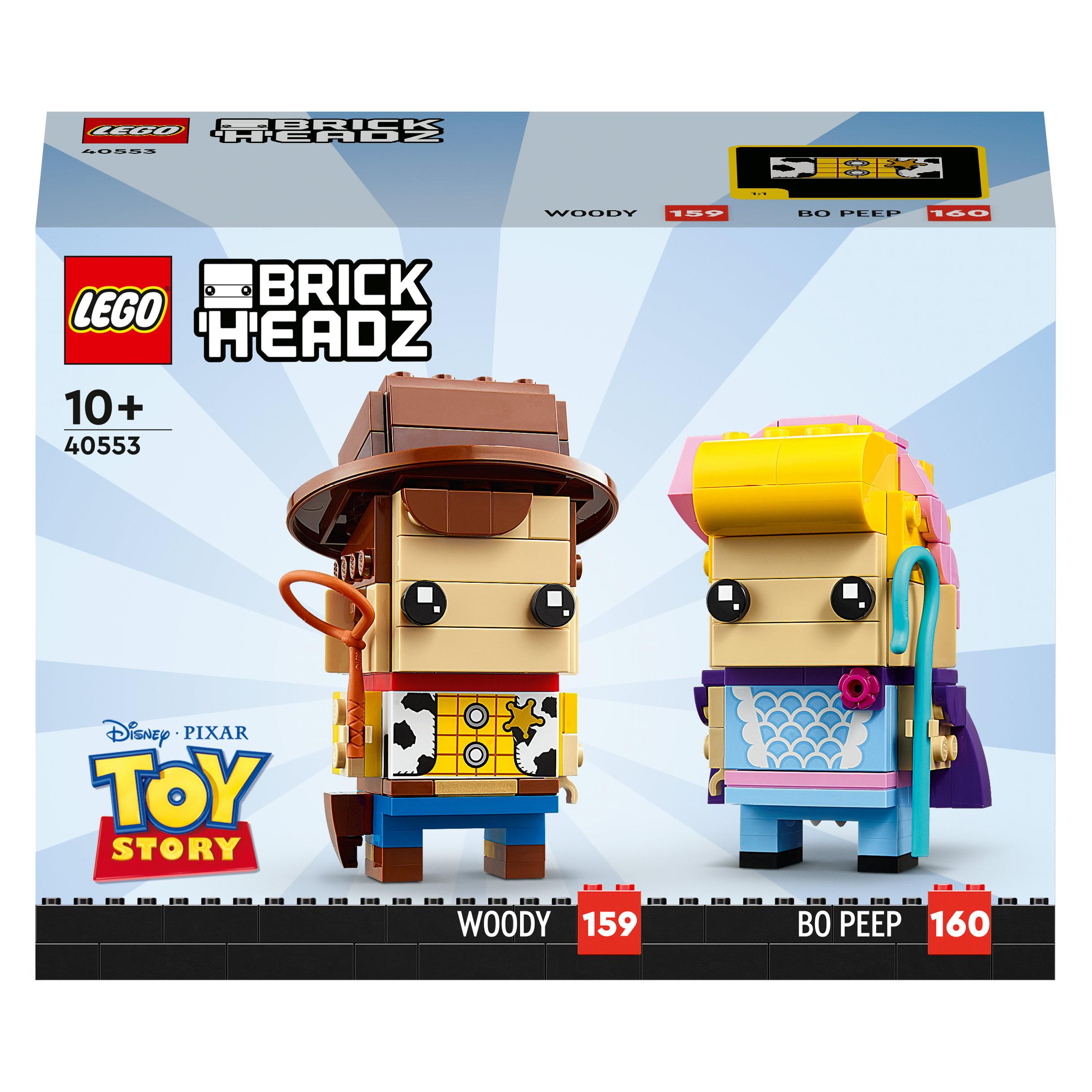 LEGO BrickHeadz - Woody und Porzellinchen (40553, LEGO Disney, LEGO Seltene Sets) (40553)