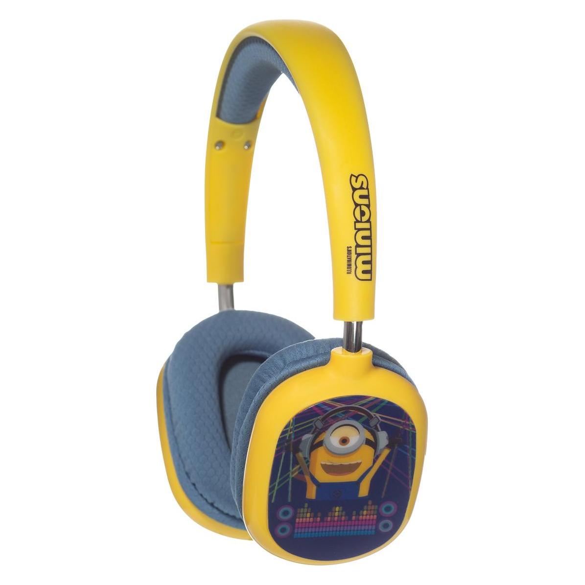 Emoji Lazerbuilt Headset Bluetooth Minions Lentucular Party (Kabellos) (HMMN-BT-PARTY)