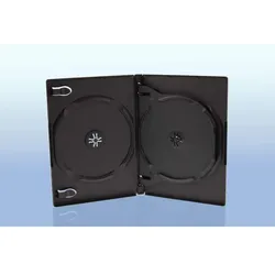Sauerwald 3er DVD Hüllen, schwarz, 100 Stück