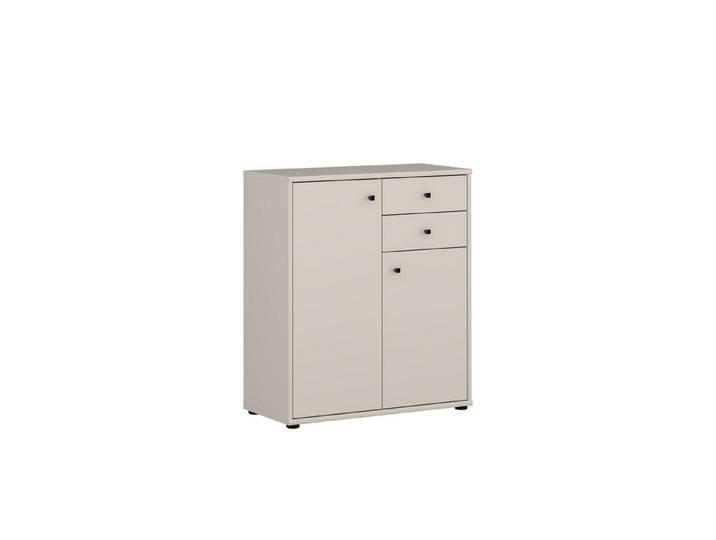 PREISBRECHER Kommode TEMPRA2, in Sand - 73,7x85,5x34,8cm (BxHxT)