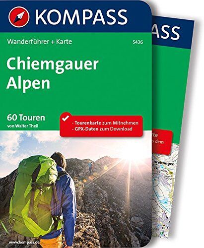 Walter Theil - Chiemgauer Alpen: Wanderführer mit Extra Tourenkarte zum Mitnehmen. (KOMPASS-Wanderführer, Band 5436) - Preis vom 09.10.2026 07:28:09 h
