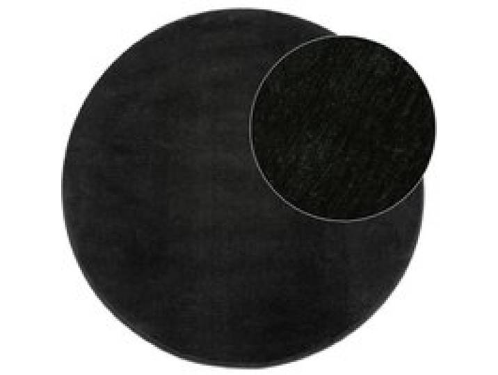 Tapis Calissa noir 120 cm rond