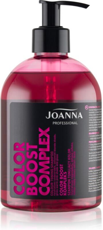 Joanna Professional Color Boost Complex Shampoo zum Neutralisieren von Gelbstich 500 g