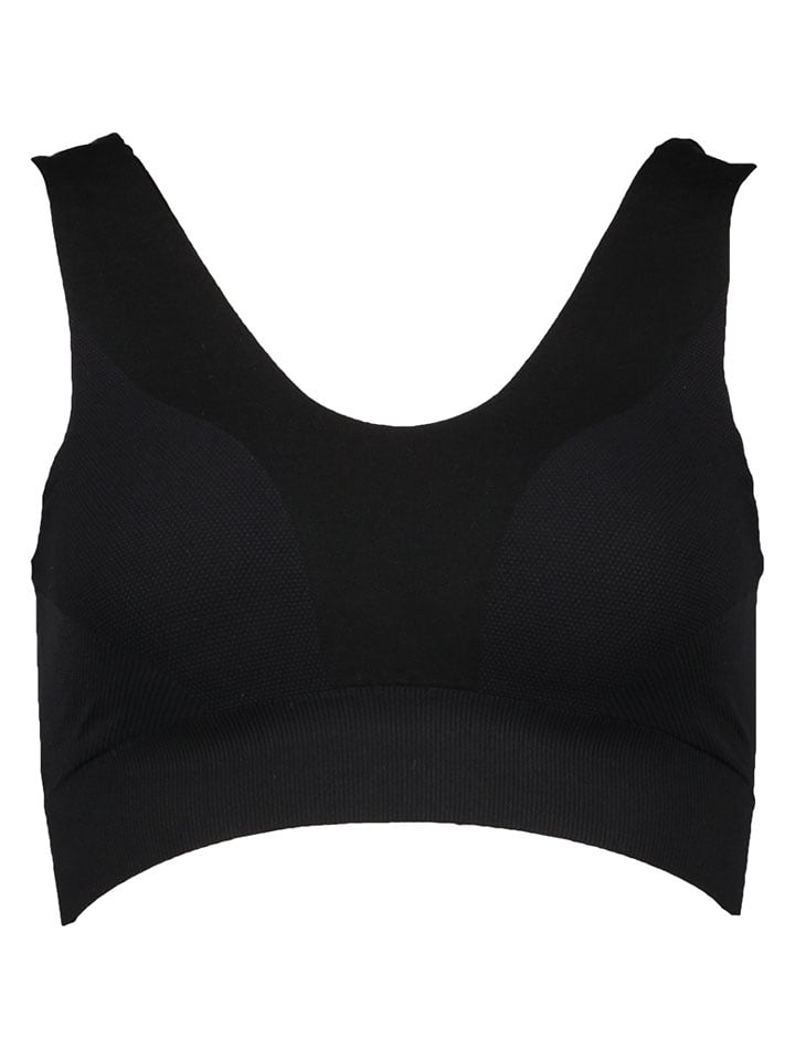 Falke Sport-BH in Schwarz - S