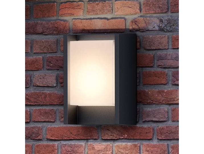 Philips LED Außenwandleuchte Arbour, schwarz, Aluminium, Modern