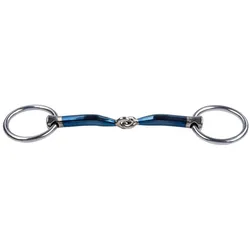 Unterleggebiss TR Loose Ring Bradoon jointed Sweet Iron, einfach gebrochen sweet iron 135/12