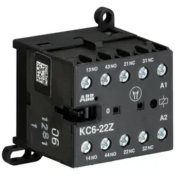 ABB KC6-40E-03 Kleinhilfsschütz, 60 V DC GJH1213001R0403 KC640E03