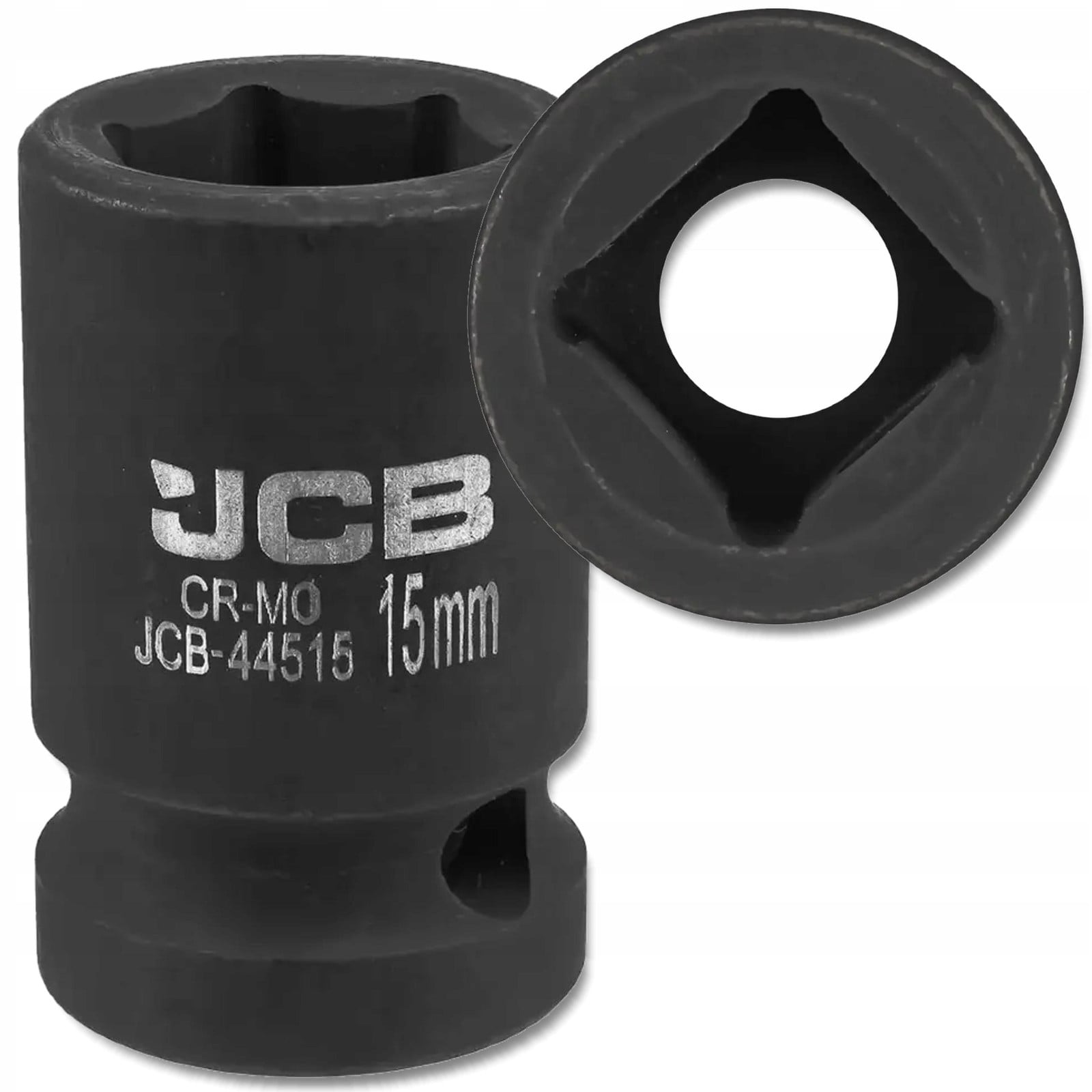JCB Adapter voor slagmoersleutel, 1/2 inch (15 mm), zeskant