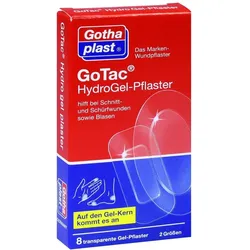 Gotac Hydro Gel-Pflaster 2 Größen 8 St
