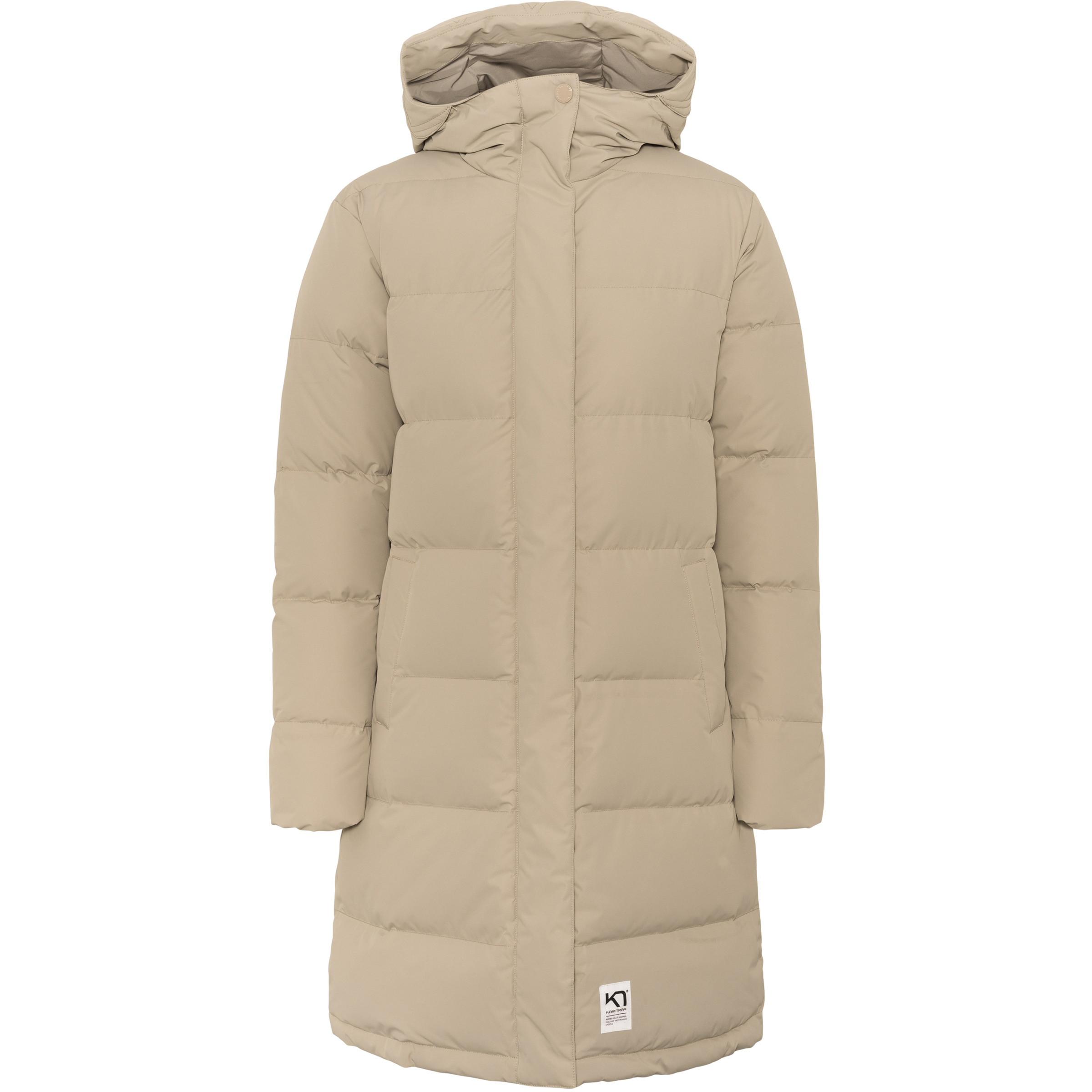 Kari Traa Kyte Parka Damen Winterjacke beige Größe M Lifestyle Isolierend Wasserabweisend