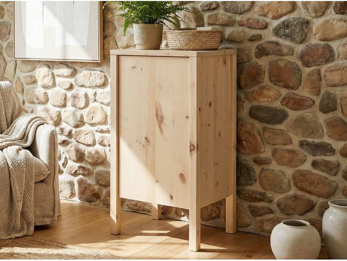Zirbenkommode „Gustav“ 50 cm mit Türe Massivholz Zirbe